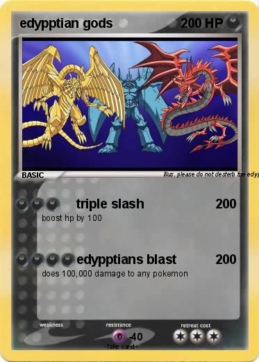 Pokemon edypptian gods