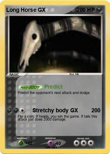 Pokemon Long Horse GX