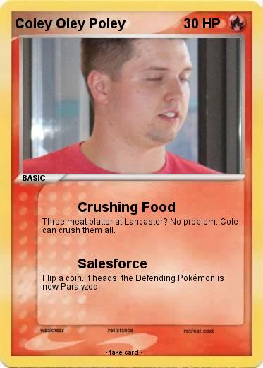 Pokemon Coley Oley Poley