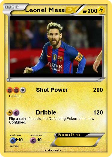 Pokemon Leonel Messi
