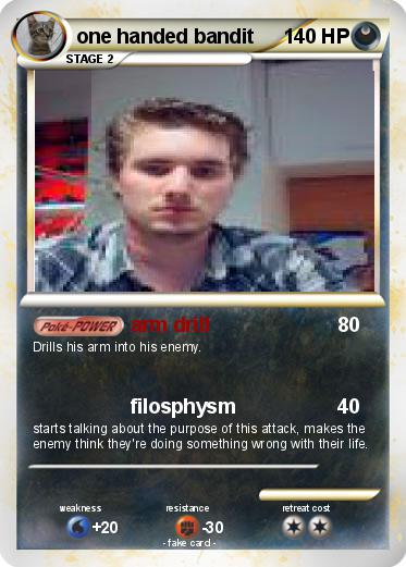 Pokemon one handed bandit