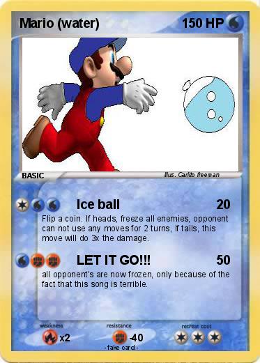 Pokemon Mario (water)