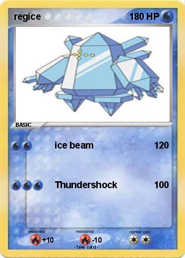 Pokemon regice
