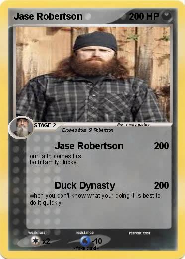Pokemon Jase Robertson