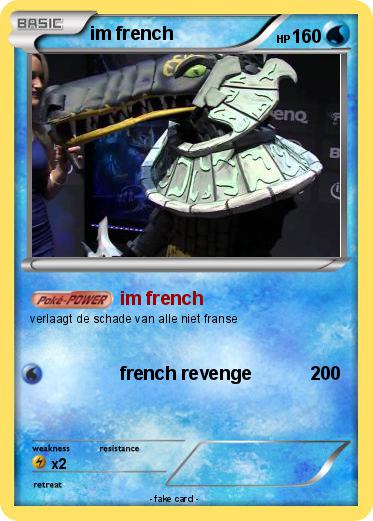 Pokemon im french