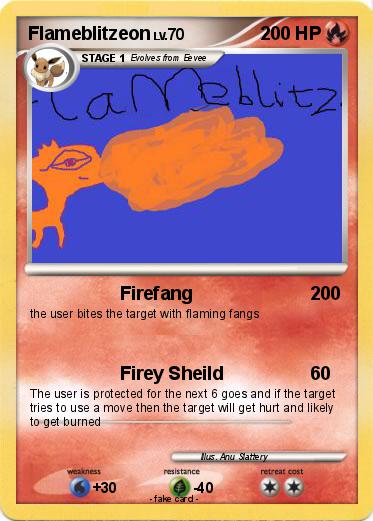 Pokemon Flameblitzeon