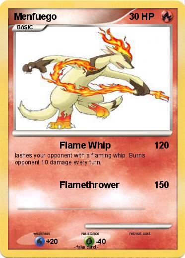 Pokemon Menfuego