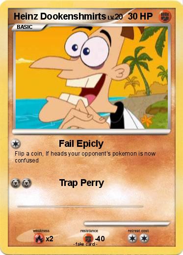 Pokemon Heinz Dookenshmirts