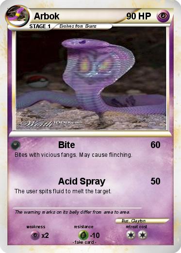 Pokemon Arbok