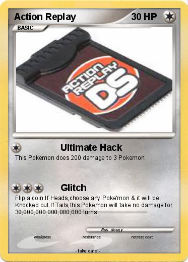 Pokemon Action Replay