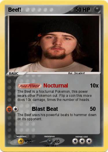 Pokemon Beef!