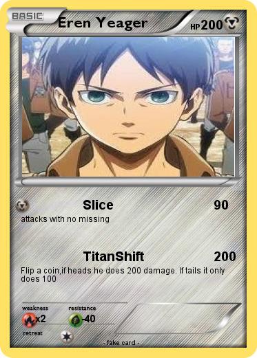 Pokemon Eren Yeager