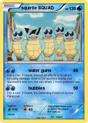 Pokemon squirtle SQUAD
