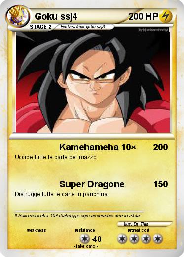 Pokemon Goku ssj4