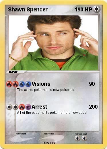 Pokemon Shawn Spencer