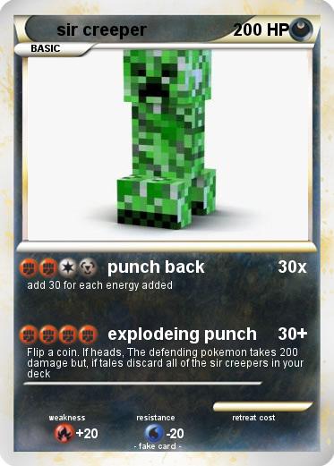 Pokemon sir creeper