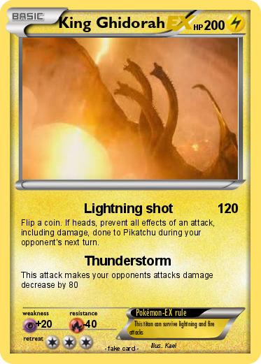 Pokemon King Ghidorah