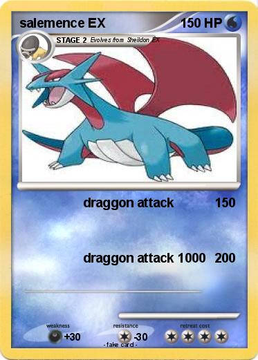 Pokemon salemence EX