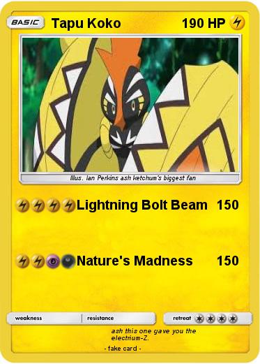 Pokemon Tapu Koko