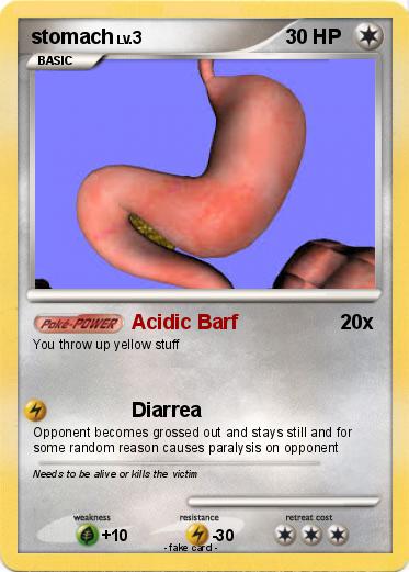 Pokemon stomach