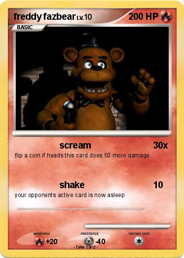 Pokemon freddy fazbear