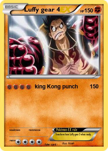 Pokemon Luffy gear 4
