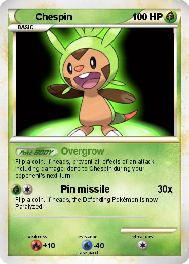 Pokemon Chespin