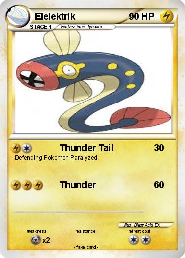 Pokemon Elelektrik
