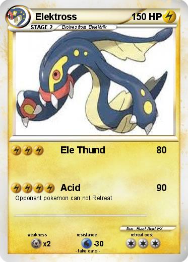 Pokemon Elektross