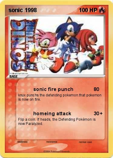 Pokemon sonic 1998