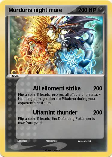 Pokemon Murduris night mare