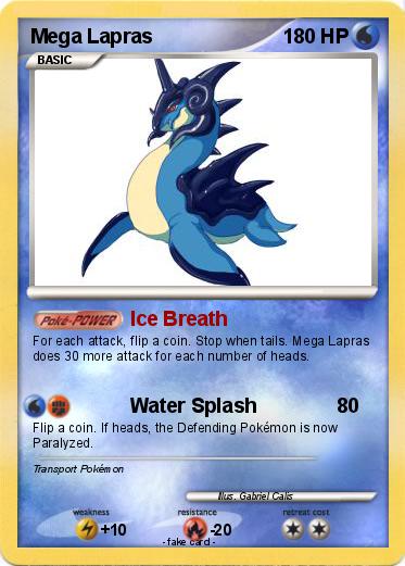 Pokemon Mega Lapras