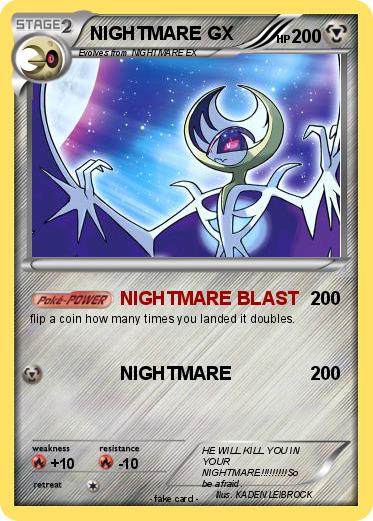 Pokemon NIGHTMARE GX