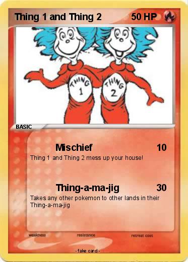 Pokemon Thing 1 and Thing 2