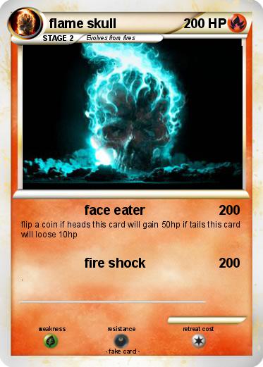 Pokemon flame skull