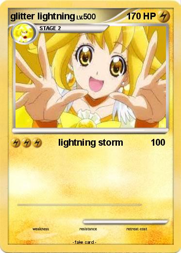 Pokemon glitter lightning