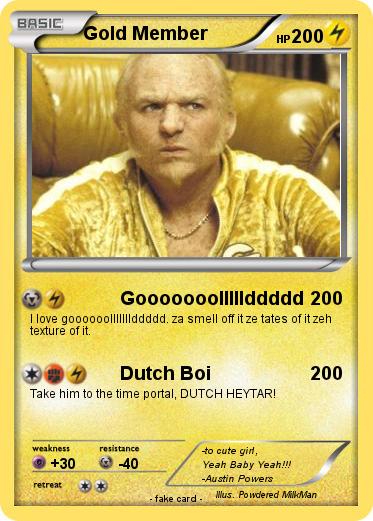 Pokemon Gold Member