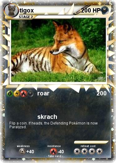 Pokemon tigox