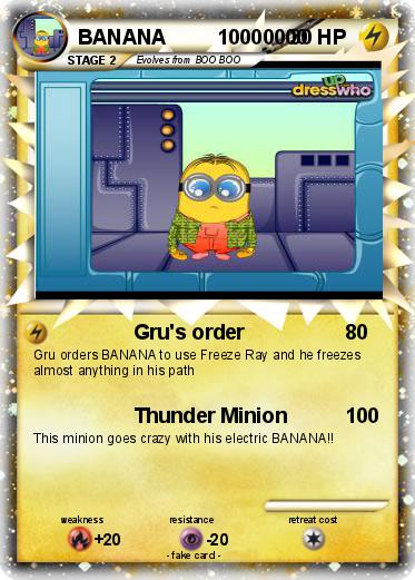 Pokemon BANANA         10000000