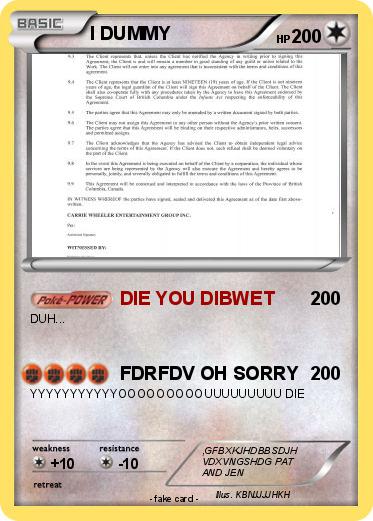 Pokemon I DUMMY