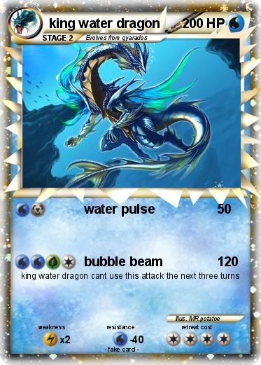 Pokemon king water dragon