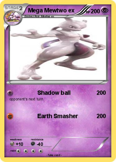 Pokemon Mega Mewtwo ex