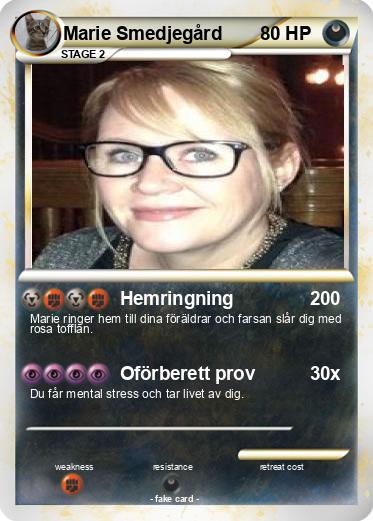 Pokemon Marie Smedjegård
