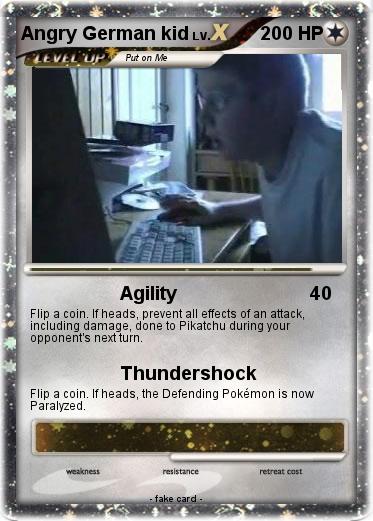 Pokemon Angry German kid