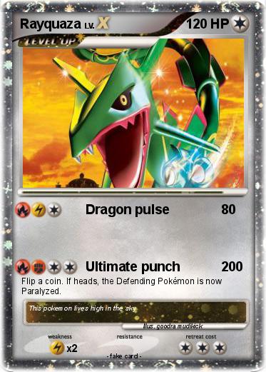 Pokemon Rayquaza
