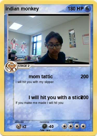 Pokemon indian monkey