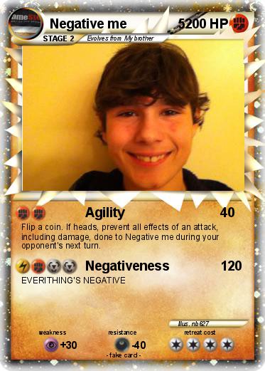 Pokemon Negative me              5