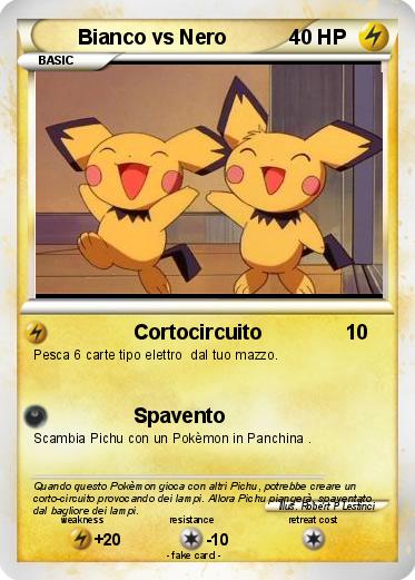 Pokemon Bianco vs Nero