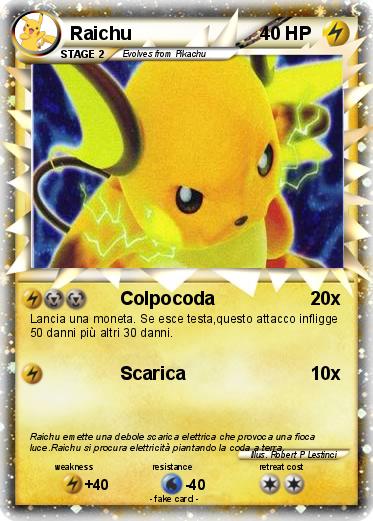 Pokemon Raichu