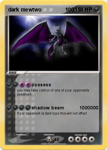 Pokemon dark mewtwo                100
